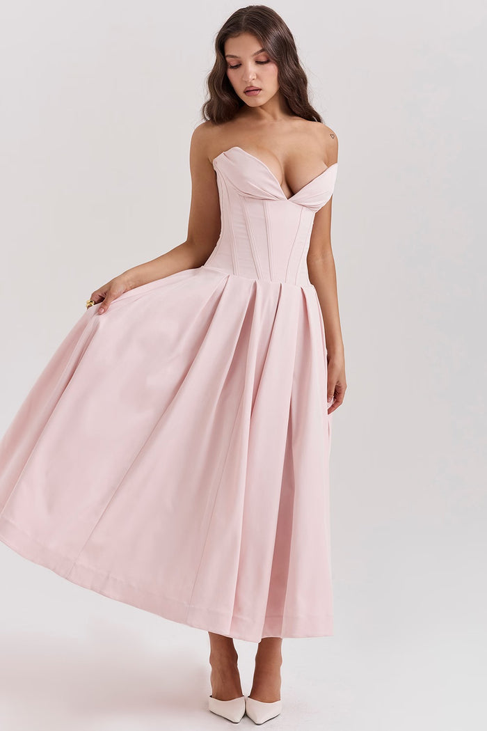 BETHY - VESTIDO DE FIESTA NEGRO CLÁSICO