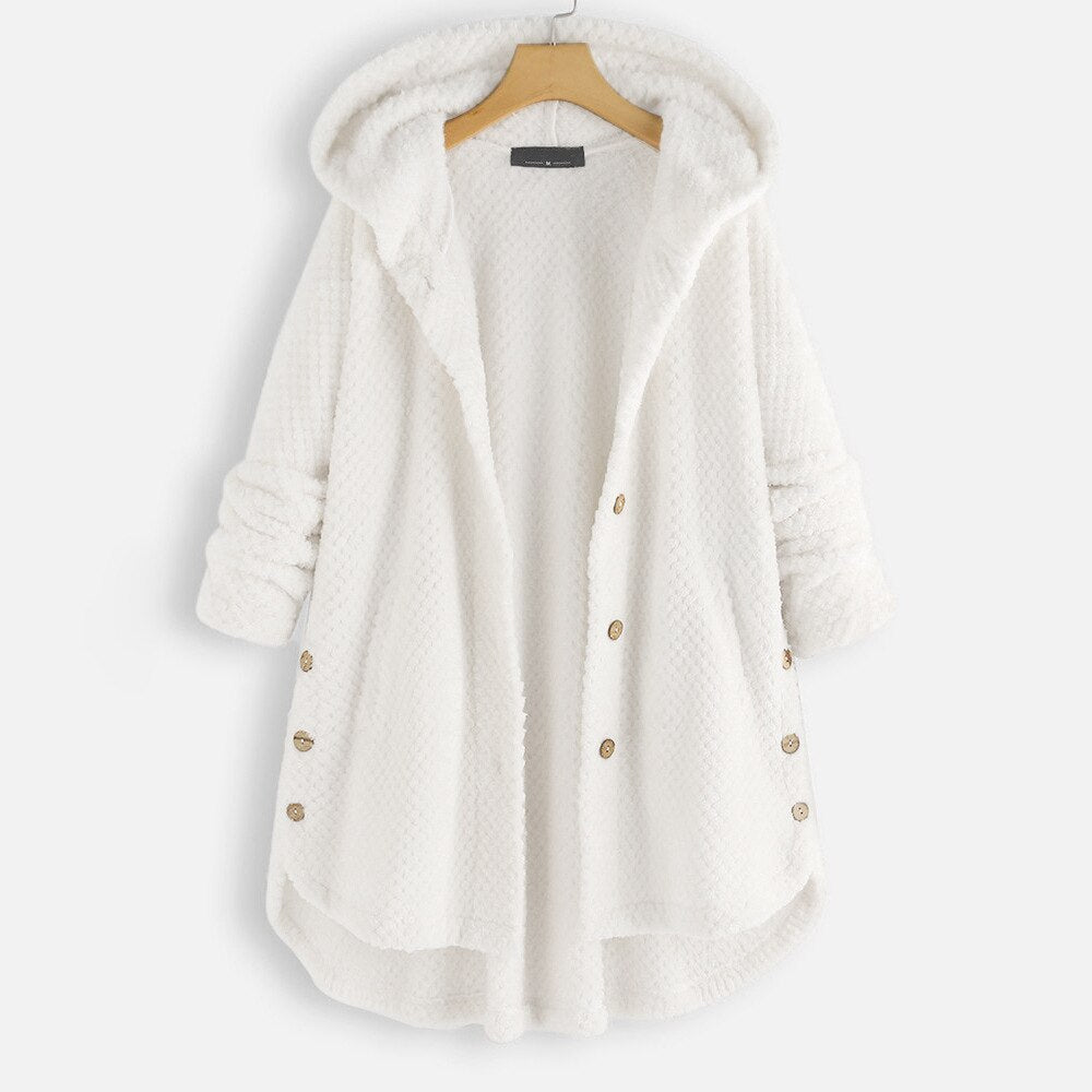 DELANEY - CHAQUETA OVERSIZED CON CAPUCHA