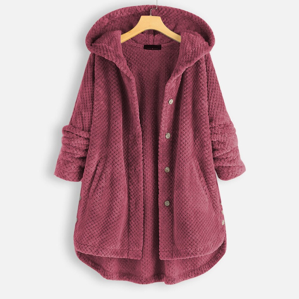 DELANEY - CHAQUETA OVERSIZED CON CAPUCHA
