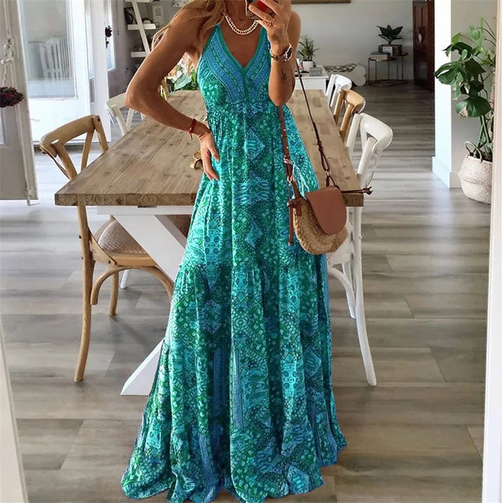Emara - Vestido Boho sin Mangas