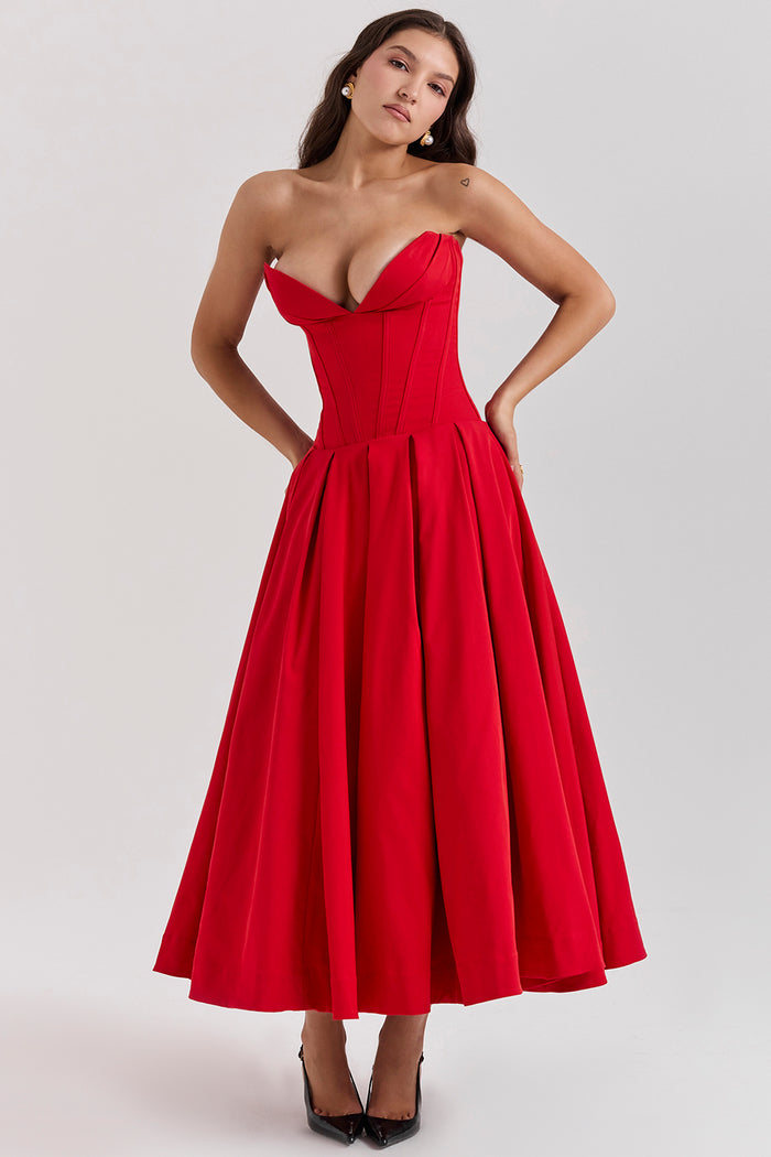 BETHY - VESTIDO DE FIESTA NEGRO CLÁSICO