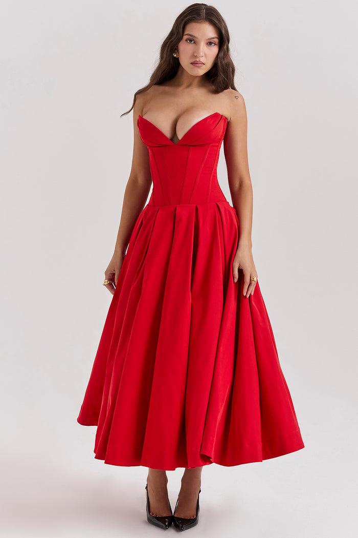 BETHY - VESTIDO DE FIESTA NEGRO CLÁSICO