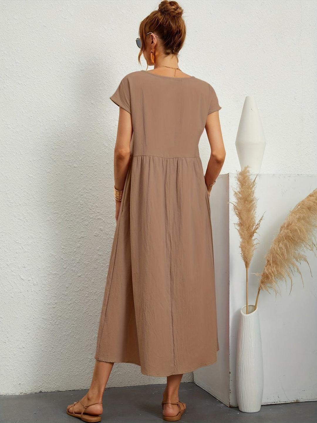 Rosey - Vestido Casual de Lino