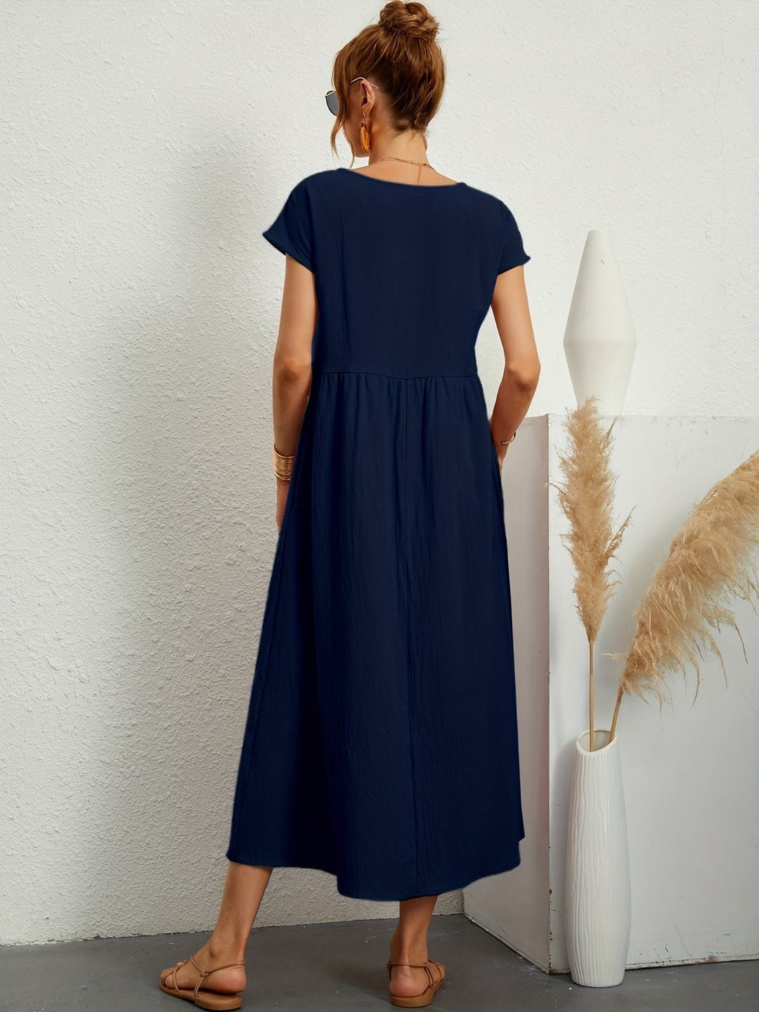 Rosey - Vestido Casual de Lino