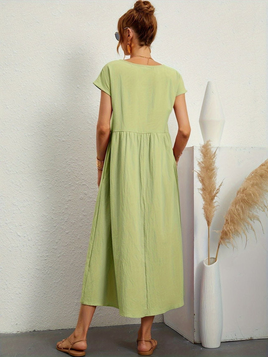Rosey - Vestido Casual de Lino