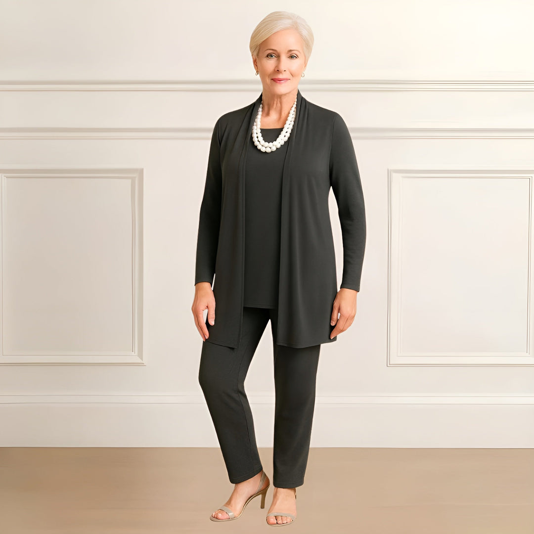 MIKHA – CONJUNTO CHIC DE TRES PIEZAS