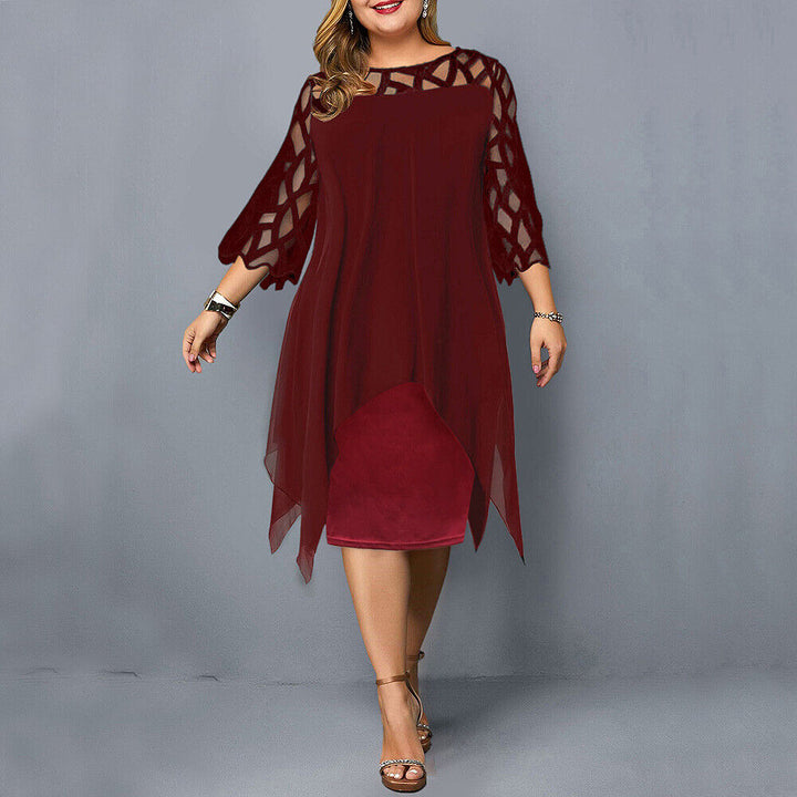KIARA - VESTIDO MIDI ELEGANTE