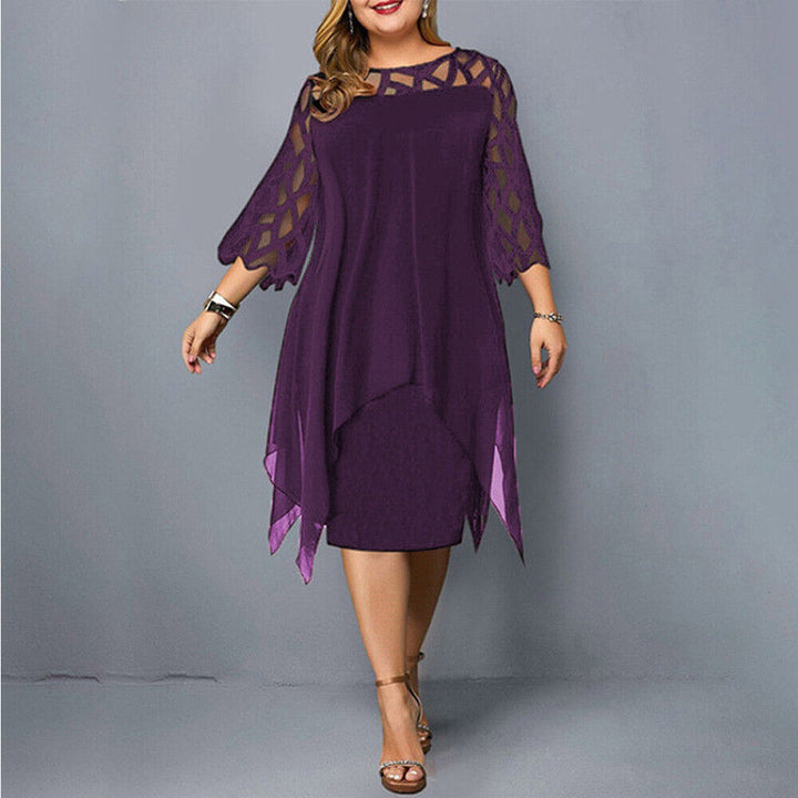 KIARA - VESTIDO MIDI ELEGANTE