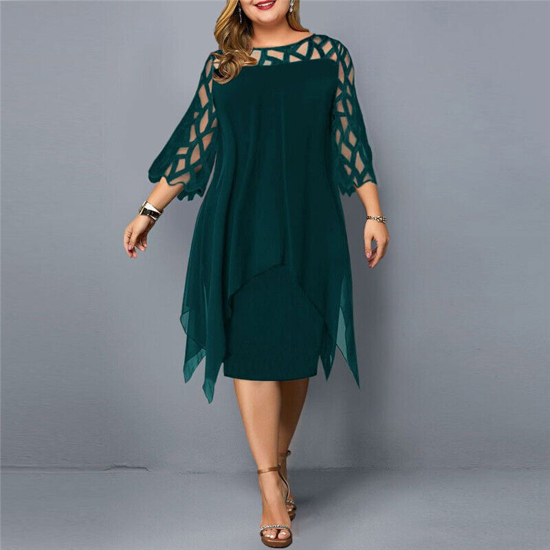KIARA - VESTIDO MIDI ELEGANTE