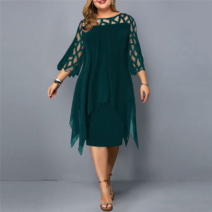 KIARA - VESTIDO MIDI ELEGANTE