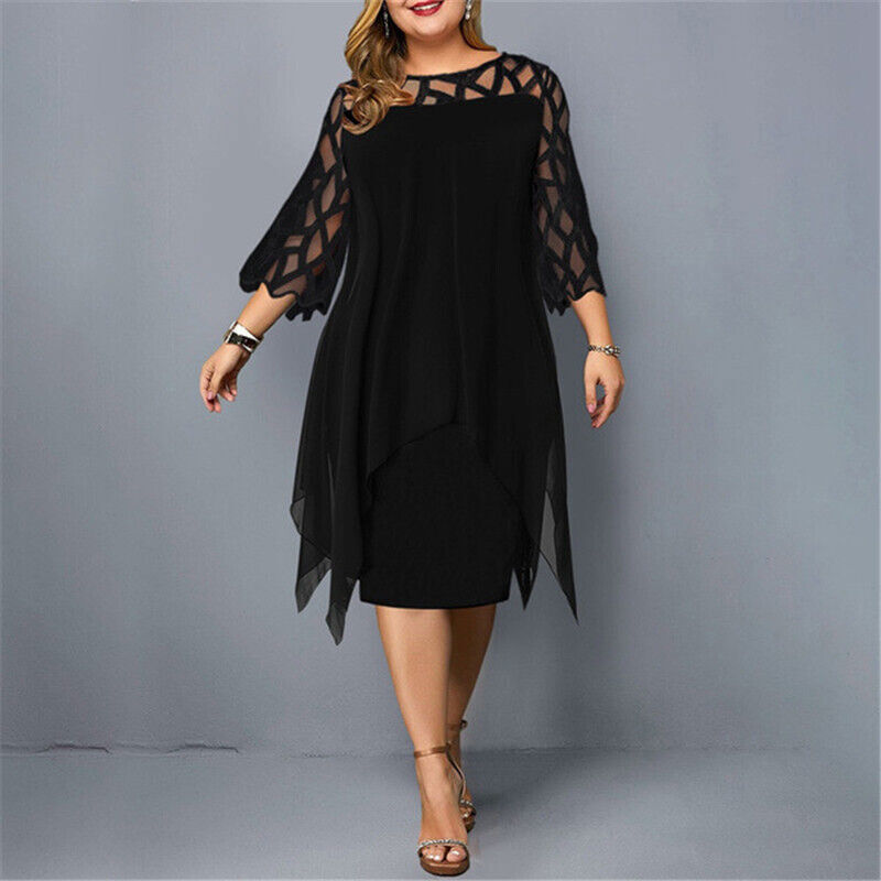 KIARA - VESTIDO MIDI ELEGANTE