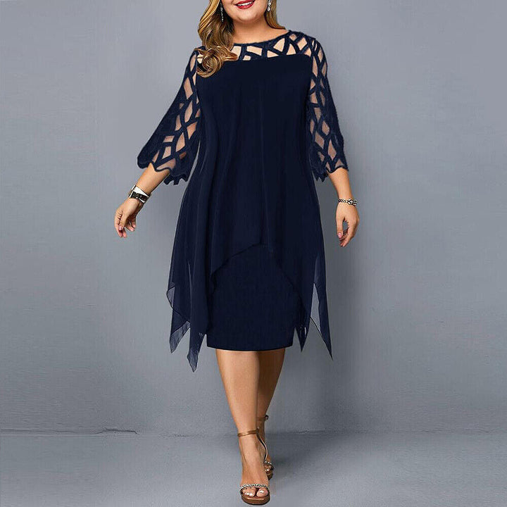 KIARA - VESTIDO MIDI ELEGANTE