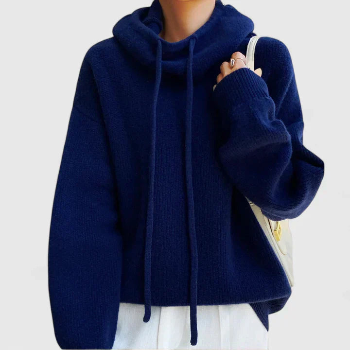 Marie | Sudadera con Capucha de Punto Acogedora