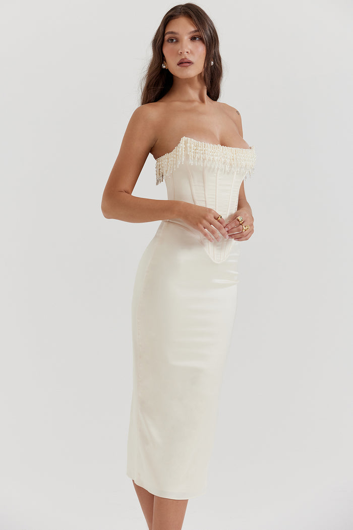 HALEY - VESTIDO MIDI CORSET