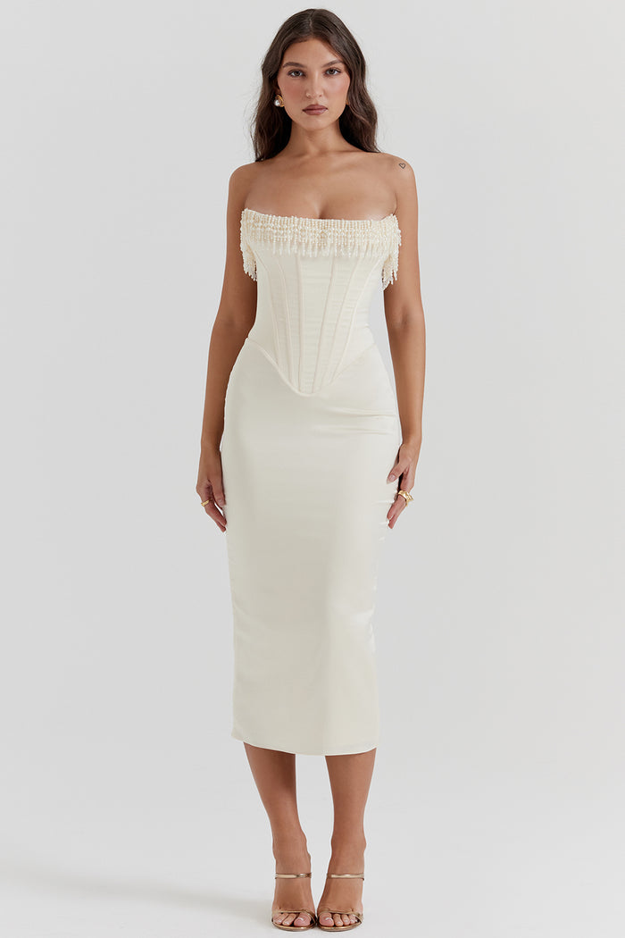 HALEY - VESTIDO MIDI CORSET