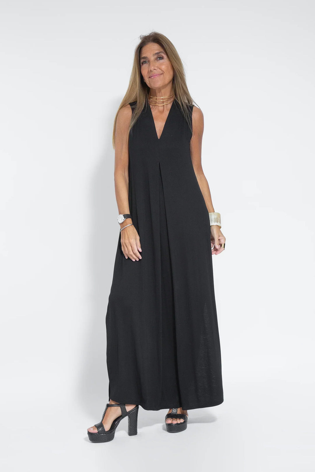 VIVIEN - VESTIDO QUE REALZA LA FIGURA CON CHALECO