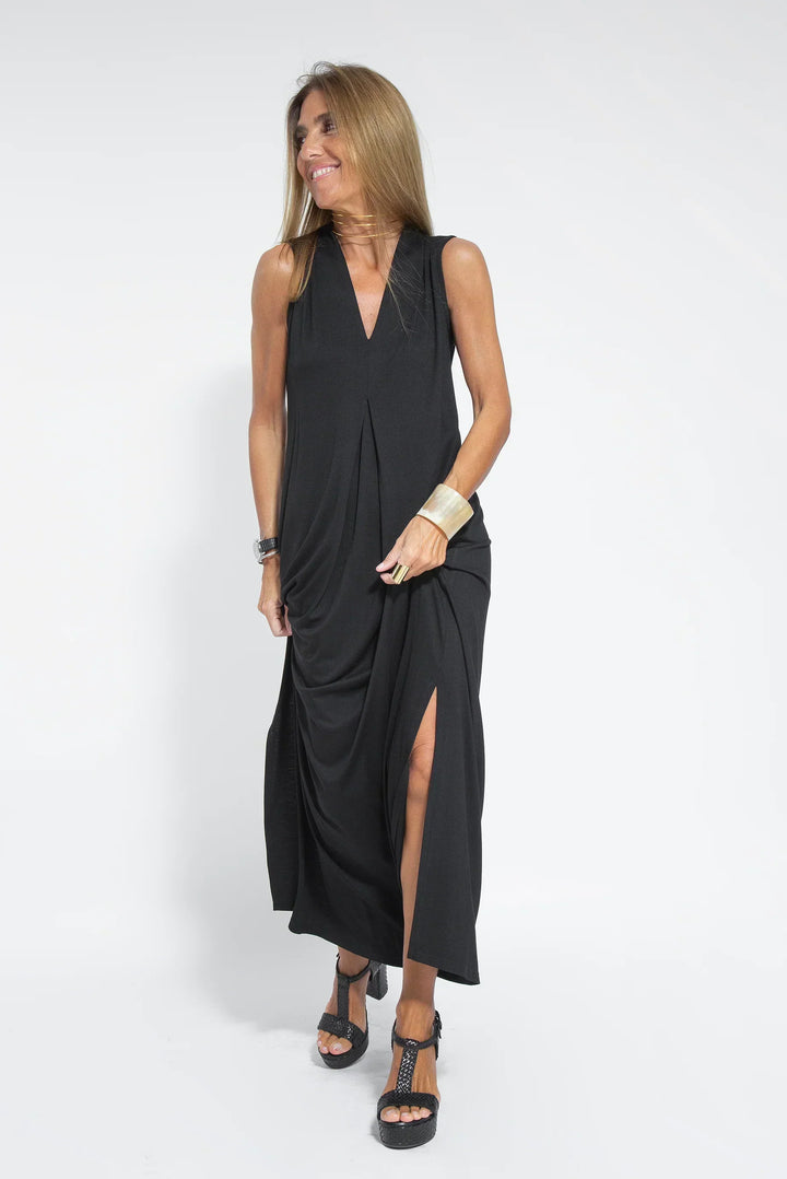 VIVIEN - VESTIDO QUE REALZA LA FIGURA CON CHALECO