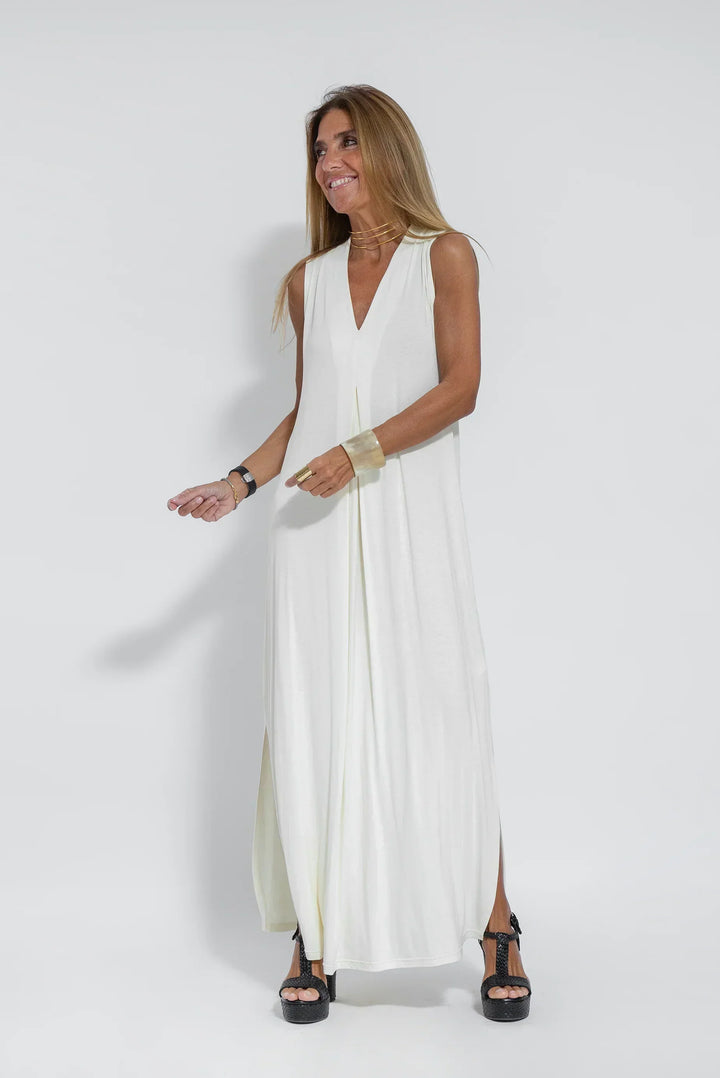 VIVIEN - VESTIDO QUE REALZA LA FIGURA CON CHALECO