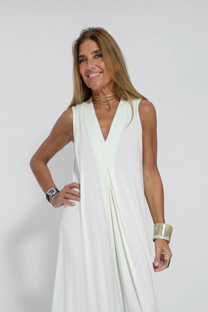VIVIEN - VESTIDO QUE REALZA LA FIGURA CON CHALECO