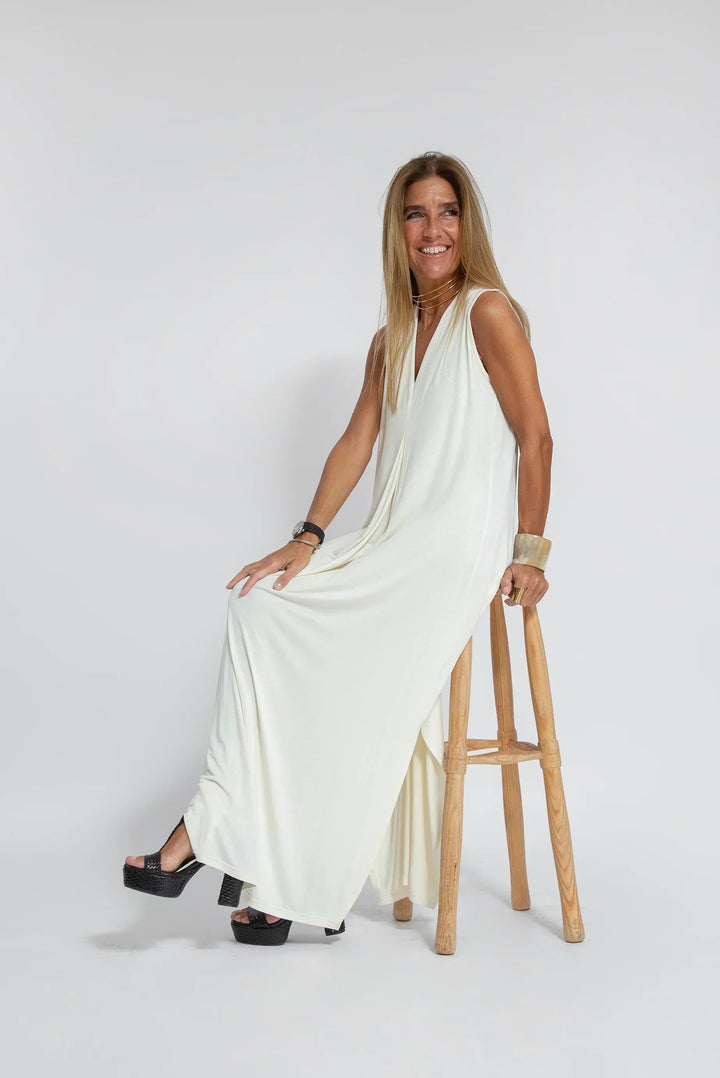 VIVIEN - VESTIDO QUE REALZA LA FIGURA CON CHALECO