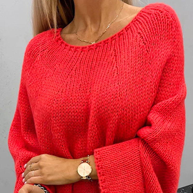 ALISSA - SUÉTER ELEGANTE DE CAPA TEJIDA
