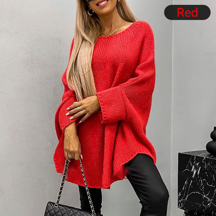 ALISSA - SUÉTER ELEGANTE DE CAPA TEJIDA