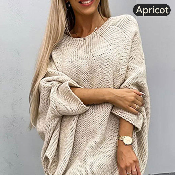 ALISSA - SUÉTER ELEGANTE DE CAPA TEJIDA