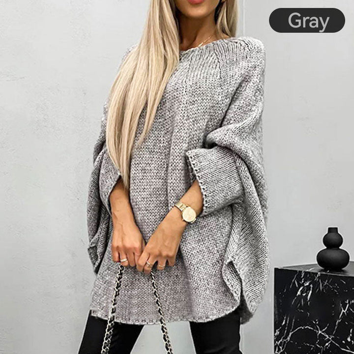 ALISSA - SUÉTER ELEGANTE DE CAPA TEJIDA