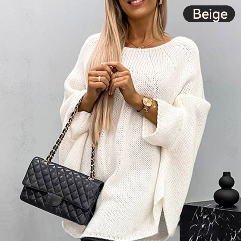 ALISSA - SUÉTER ELEGANTE DE CAPA TEJIDA