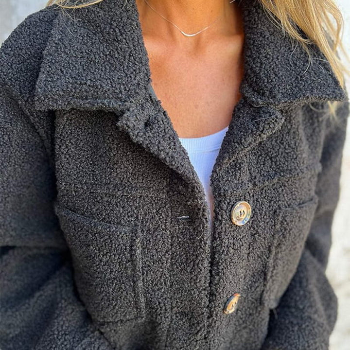 ELLA - CHAQUETA DE INVIERNO CON CUELLO DE PELUCHE