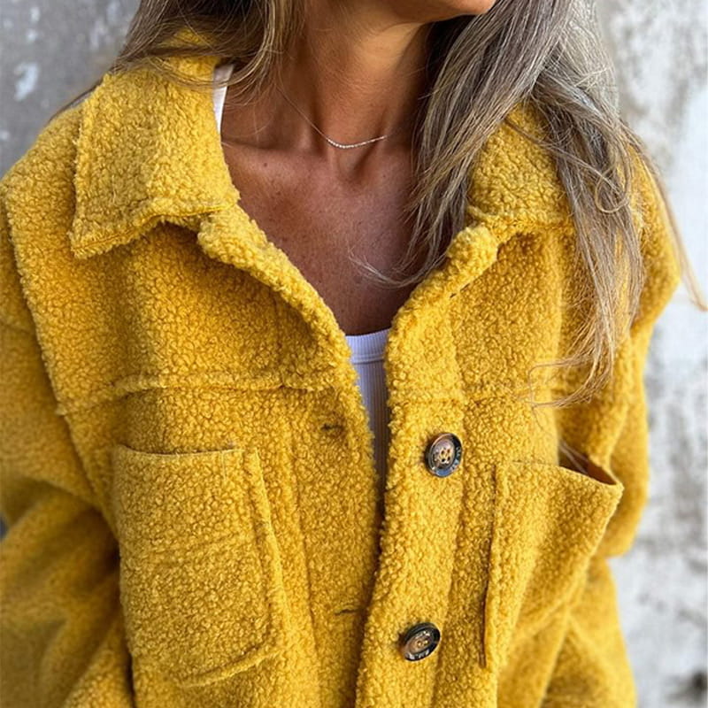 ELLA - CHAQUETA DE INVIERNO CON CUELLO DE PELUCHE