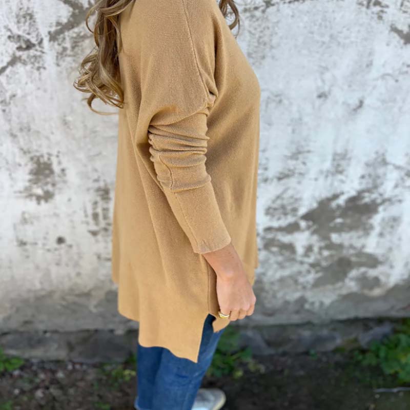 SERENA - BLUSA DE PUNTO SUAVE DE MANGA LARGA