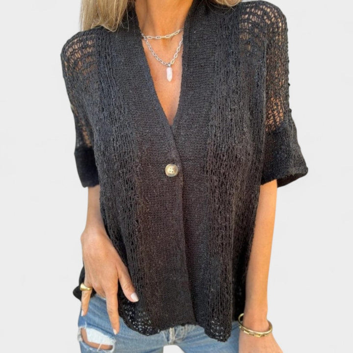 JOLIE - CARDIGAN DE PUNTO RELAJADO