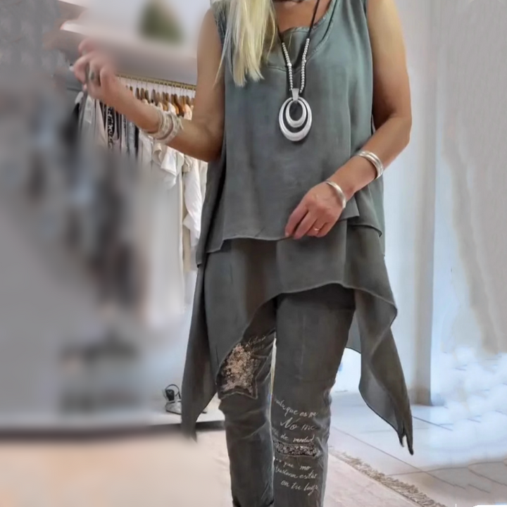 ROSANNA - BLUSA SIN MANGAS
