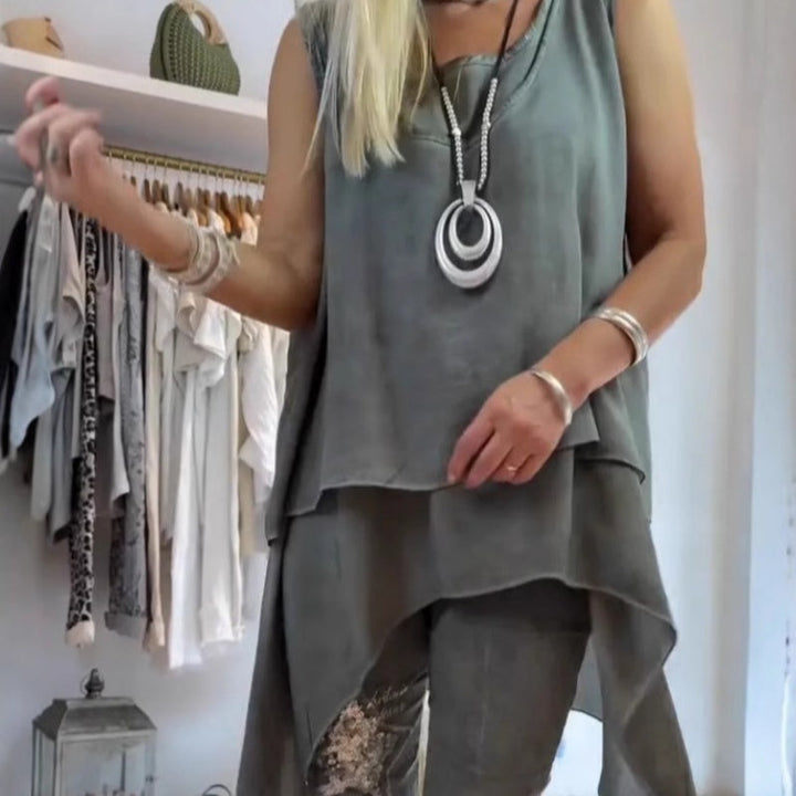 ROSANNA - BLUSA SIN MANGAS