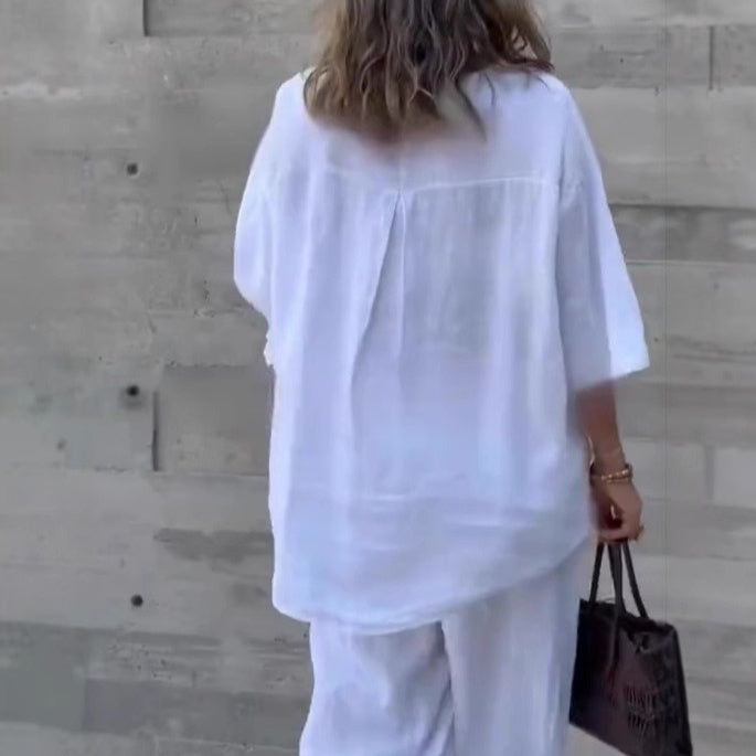 CALLIOPE - CONJUNTO COORDINADO RELAJADO DE DOS PIEZAS