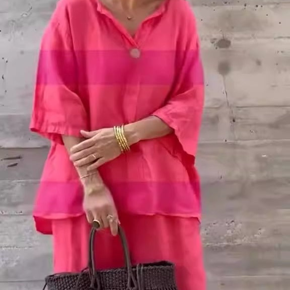 CALLIOPE - CONJUNTO COORDINADO RELAJADO DE DOS PIEZAS