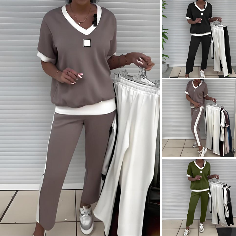 ALIZA - CONJUNTO COORDINADO ACOLCHADO Y ELEGANTE