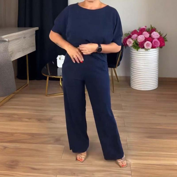 NATALIE - CONJUNTO CLÁSICO DE 3 PIEZAS CON CARDIGAN, TOP Y PANTALONES