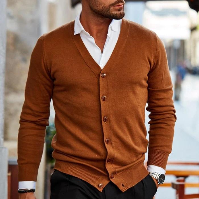 Stef | Cárdigan Casual para Hombre