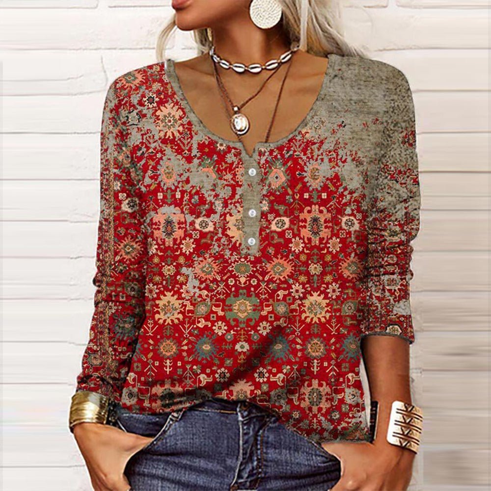 ELIZABETH - BLUSA DE ESTILO NOSTÁLGICO