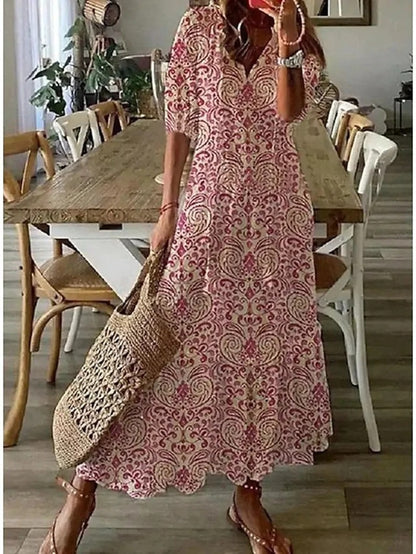 CAMELA - VESTIDO BOHO FLUIDO Y CÓMODO