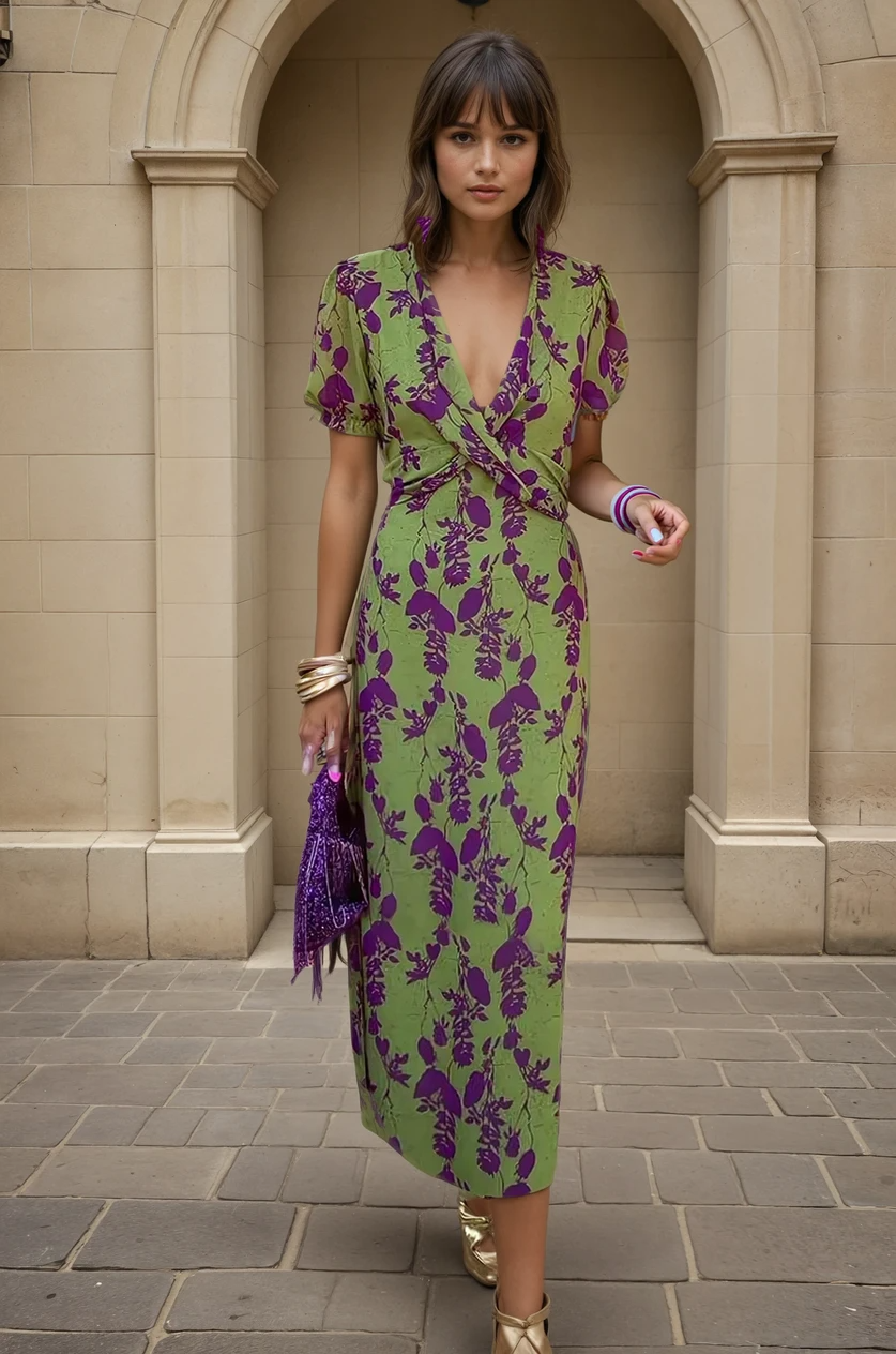 CRIS - VESTIDO LARGO FLORAL