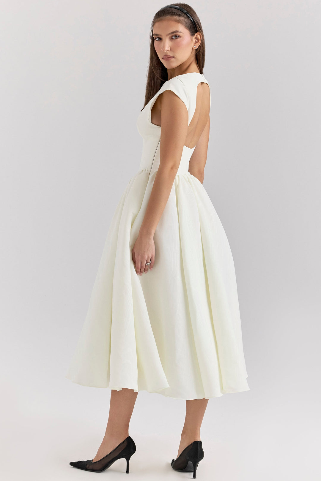 FRANCHESCA - VESTIDO GLAMOROSO SIN ESPALDA