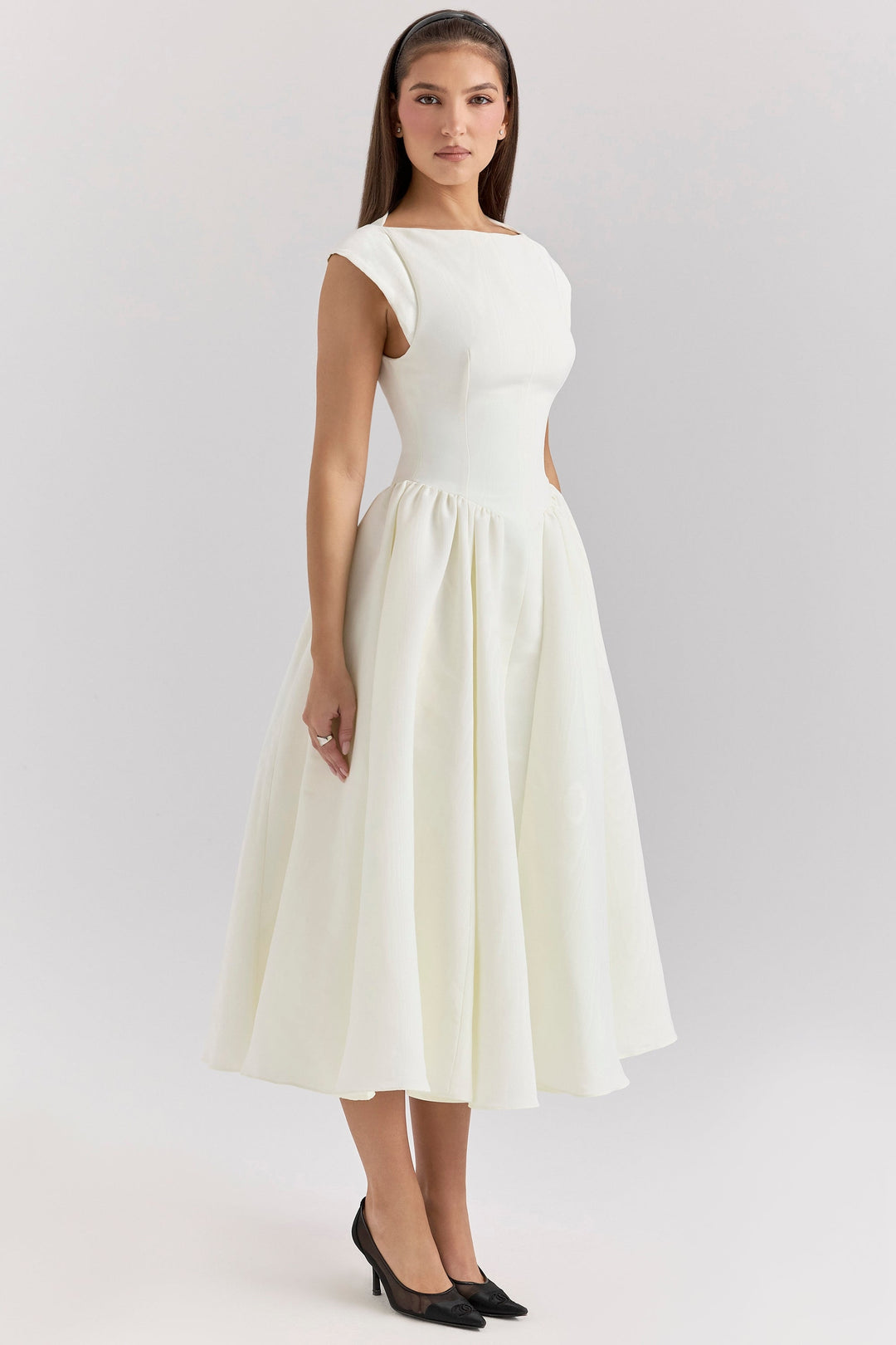 FRANCHESCA - VESTIDO GLAMOROSO SIN ESPALDA