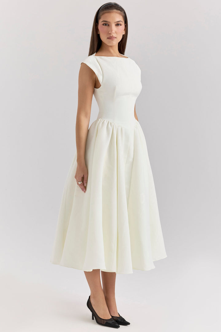 FRANCHESCA - VESTIDO GLAMOROSO SIN ESPALDA