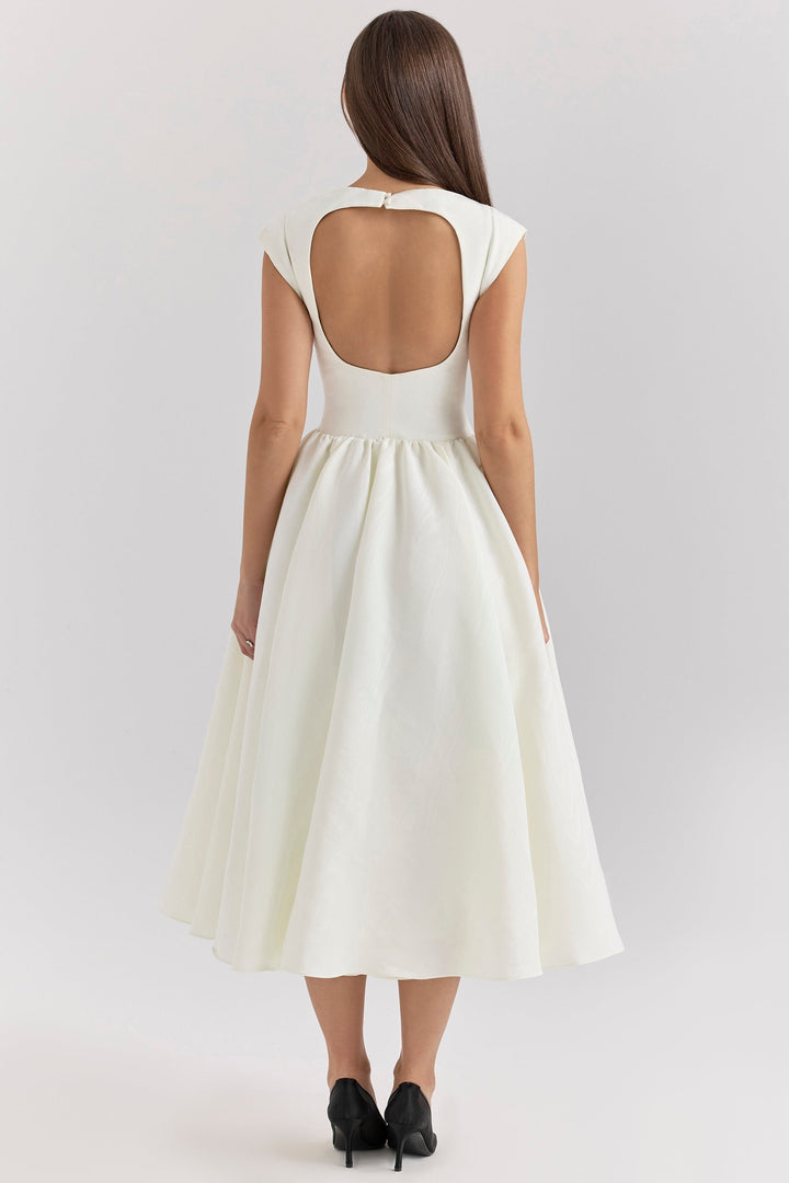 FRANCHESCA - VESTIDO GLAMOROSO SIN ESPALDA