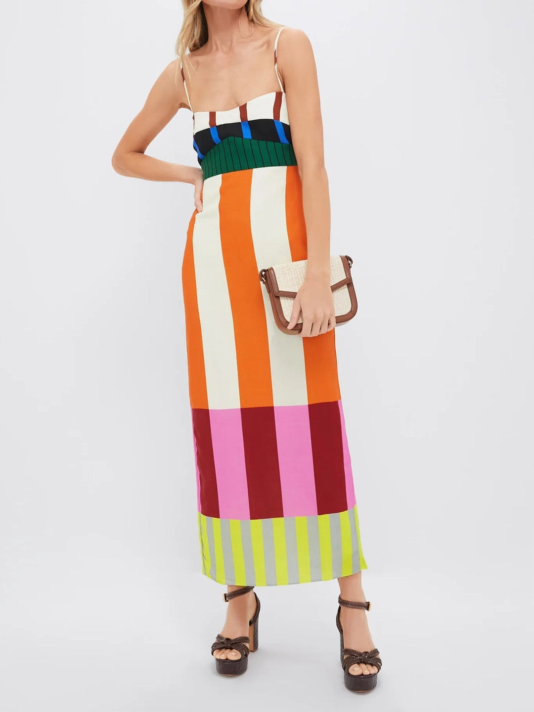 JULIETA - VESTIDO MAXI BOHO DE CAPAS SIENNA BLOOM